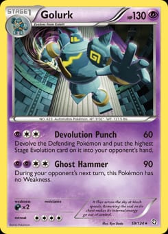 2012 Dragons Exalted Golurk #59 card