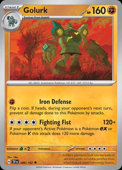 2024 Temporal Forces Golurk #88 card