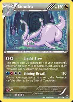 2015 Ancient Origins Goodra #60 card