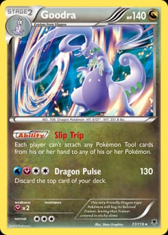 2014 Phantom Forces Goodra #77 card