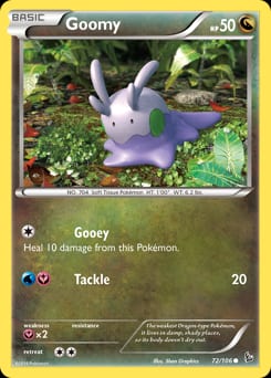 Flashfire Goomy #72 card