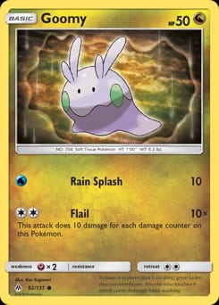 Forbidden Light Goomy #92 card