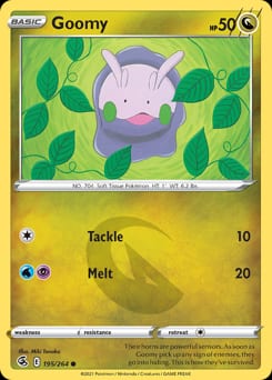 Fusion Strike Goomy #195 card