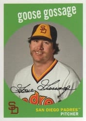 2018 Topps Archives Base Set Goose Gossage #81 card