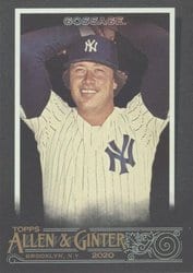 2020 Topps Allen & Ginter X Base Set Goose Gossage #350 card