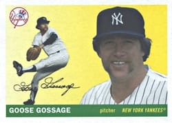 2020 Topps Archives Base Set Goose Gossage #47 card