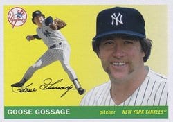 2020 Topps Archives Base Set Goose Gossage #47 card