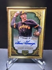 2024 Topps Gilded Collection Gallery of Gold Autographs Goose Gossage #GOG-GG card