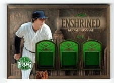 2025 Leaf Bronx Legacy Enshrined Goose Gossage #E-6 card