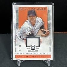 2025 Panini Boys of Summer Pastime Materials Goose Gossage #2 card