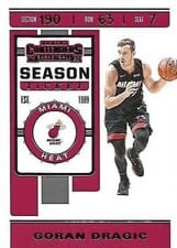 2019 Panini Contenders Goran Dragic #34 card