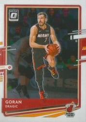 2020-21 Donruss Optic Base Set Goran Dragic #27 card