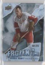 2022-23 Upper Deck Trilogy Frozen in Time Gordie Howe #FT-GH card