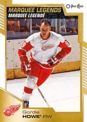 2020-21 O-Pee-Chee Base Set Gordie Howe ML #546 card