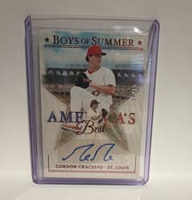 2024 Panini Boys of Summer America's Best Signatures Gordon Graceffo #AME-GG card