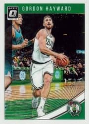 2018-19 Donruss Optic Base Set Gordon Hayward #86 card