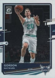 2020-21 Donruss Optic Base Set Gordon Hayward #140 card