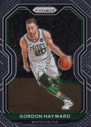 2020-21 Panini Prizm Base Set Gordon Hayward #47 card