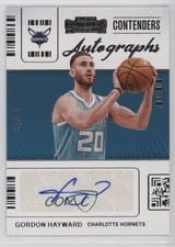 2021 Panini Contenders Contenders Autographs Gordon Hayward #CA-GHW card