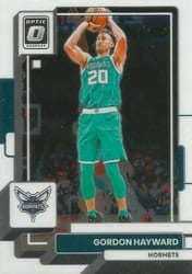2022-23 Donruss Optic Base Set Gordon Hayward #164 card