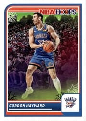 2023-24 Hoops Haunted Hoops Base Set Gordon Hayward #263 card
