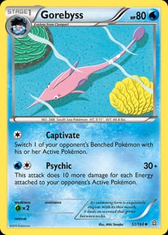 Primal Clash Gorebyss #51 card