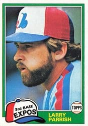 1981 Topps Base Set Gorman Thomas #15 card