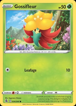 Fusion Strike Gossifleur #24 card