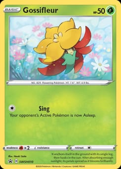 SWSH Black Star Promos Gossifleur #SWSH010 card