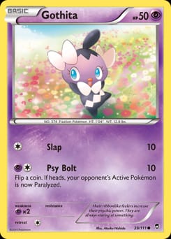 Furious Fists Gothita #39 card