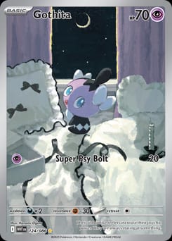 2025 White Flare Gothita #124 card
