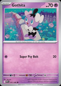 White Flare Gothita #41 card