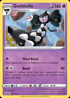 Darkness Ablaze Gothitelle #75 card
