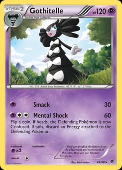 2011 Emerging Powers Gothitelle #48 card