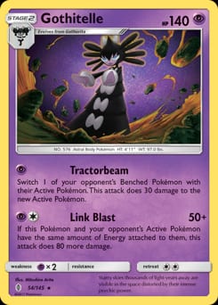 Guardians Rising Gothitelle #54 card