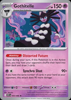 White Flare Gothitelle #43 card