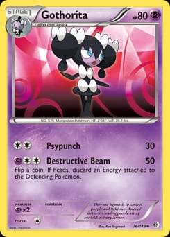 Boundaries Crossed Gothorita #76 card