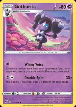 Darkness Ablaze Gothorita #74 card