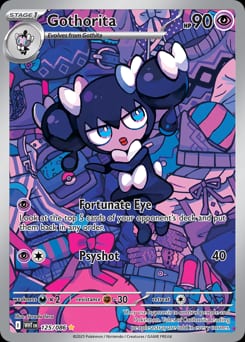 2025 White Flare Gothorita #125 card
