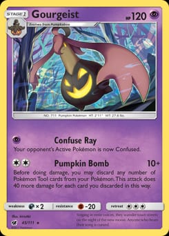Crimson Invasion Gourgeist #45 card