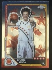 2025 Topps Chrome McDonald's All American Base Set Grace Knox #36 card