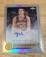 2022 Topps Chrome McDonald's All American Topps Chrome Autographs Grace VanSlooten #CA-GV card