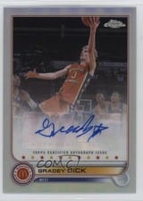 2022 Topps Chrome McDonald's All American Topps Chrome Autographs Gradey Dick #CA-GD card