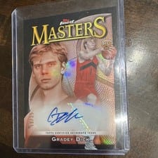 2023-24 Finest Masters Autographs Gradey Dick #MA-GD card