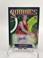 2023-24 Finest Rookie Finest Autographs Gradey Dick #RFA-GD card
