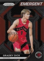 2023-24 Panini Prizm Emergent Gradey Dick #22 card