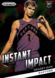 2023-24 Panini Prizm Instant Impact Gradey Dick #20 card