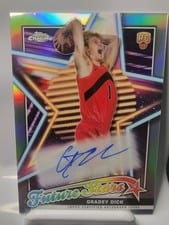 2023-24 Topps Chrome Future Stars Autographs Gradey Dick #FSA-GD card