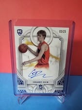2023-24 Topps Royalty Rookie Autographs Gradey Dick #RA-GD card