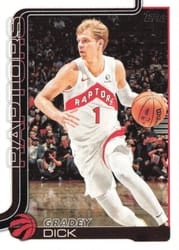 2025-26 Topps Base Set Gradey Dick #28 card